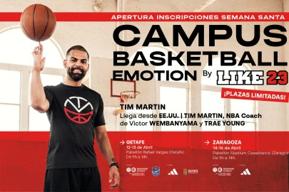 card Campus Basketball Emotion by Like 23 de ALTO RENDIMIENTO