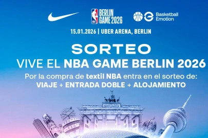 card ¡Gana un viaje al NBA Game Berlín 2026 con Basketball Emotion!